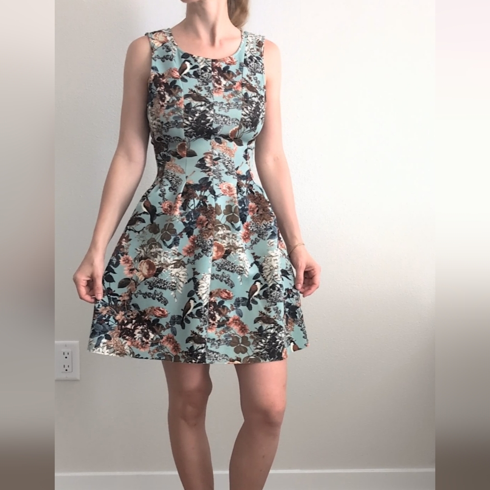 Floral Sleeveless Dress